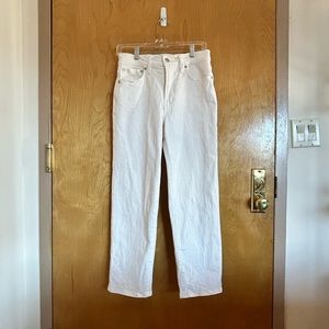 Madewell Perfect Vintage Jeans in Tile White